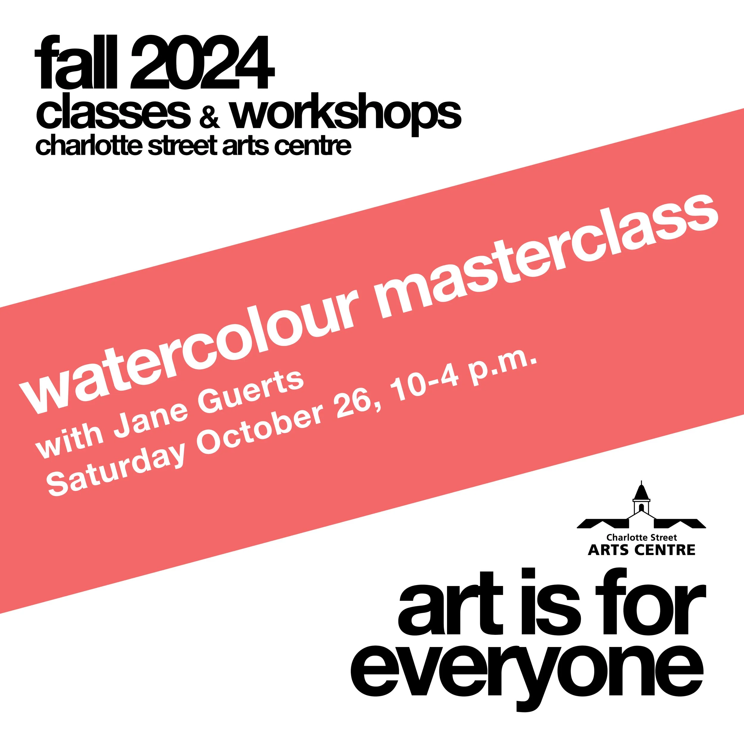Watercolour Masterclass with Jane Guerts