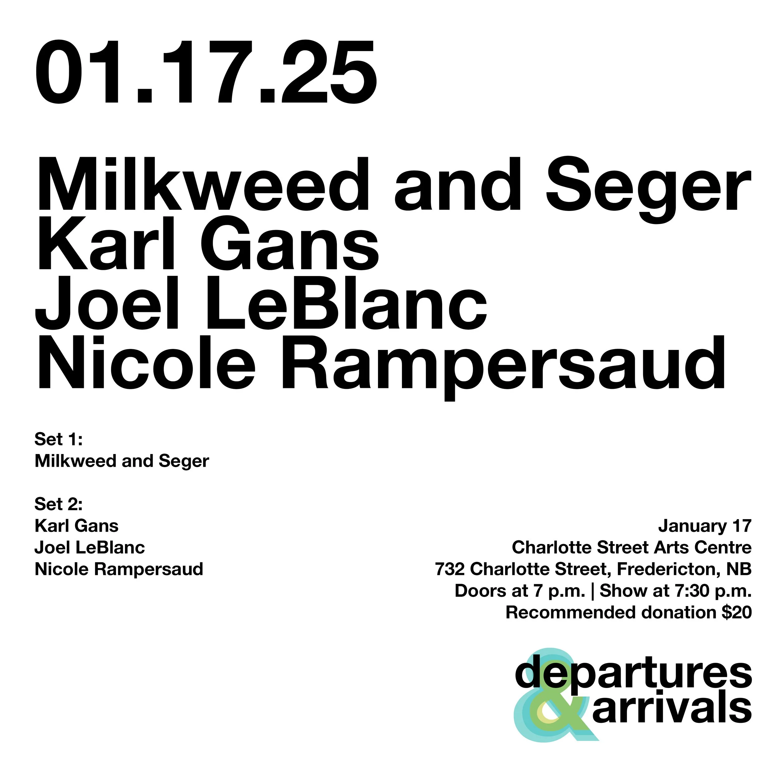 Arrivals &amp; Departures (A New Music Series) 