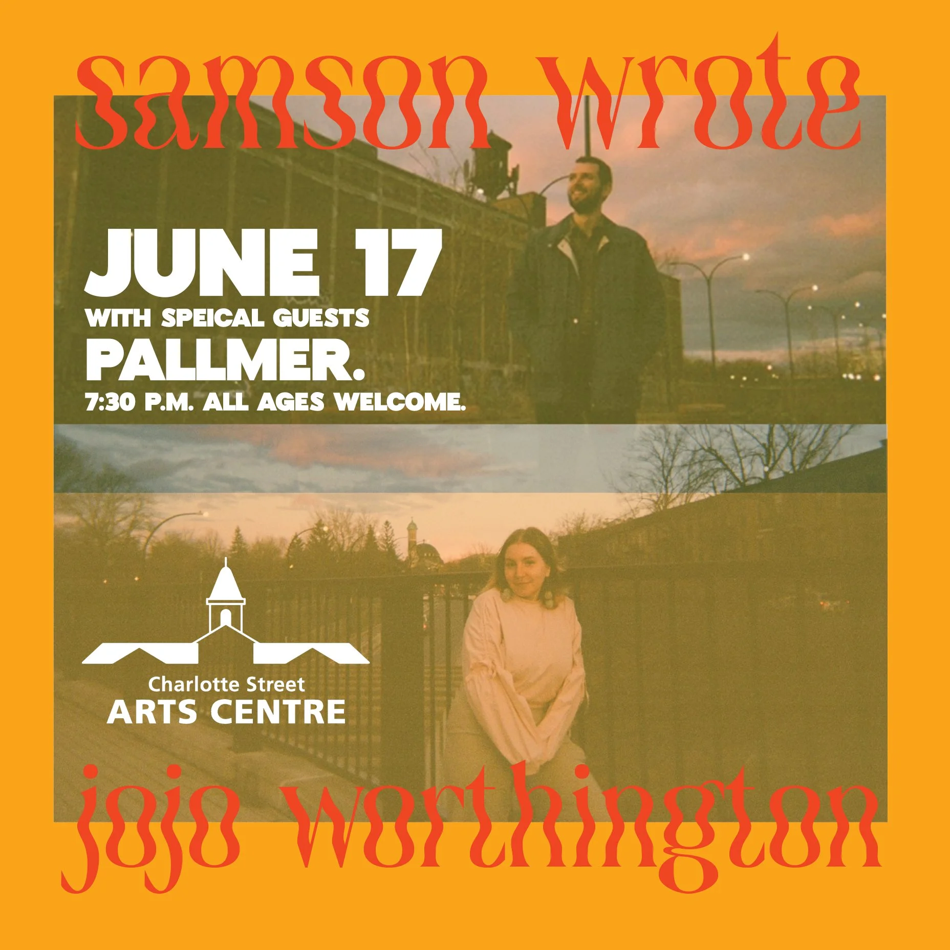 Music: Samson Wrote, Jojo Worthington and Pallmer
