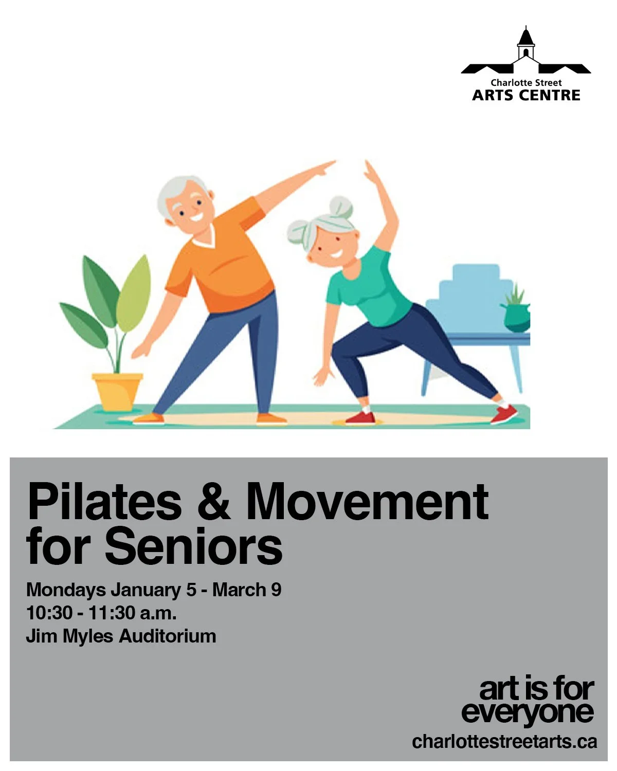 Pilates &amp; Movement for Seniors (Monday Classes)
