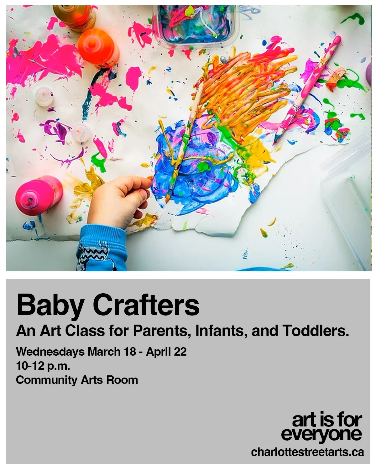 Baby Crafters - An Art Class for Parents, Infants, and Toddlers
