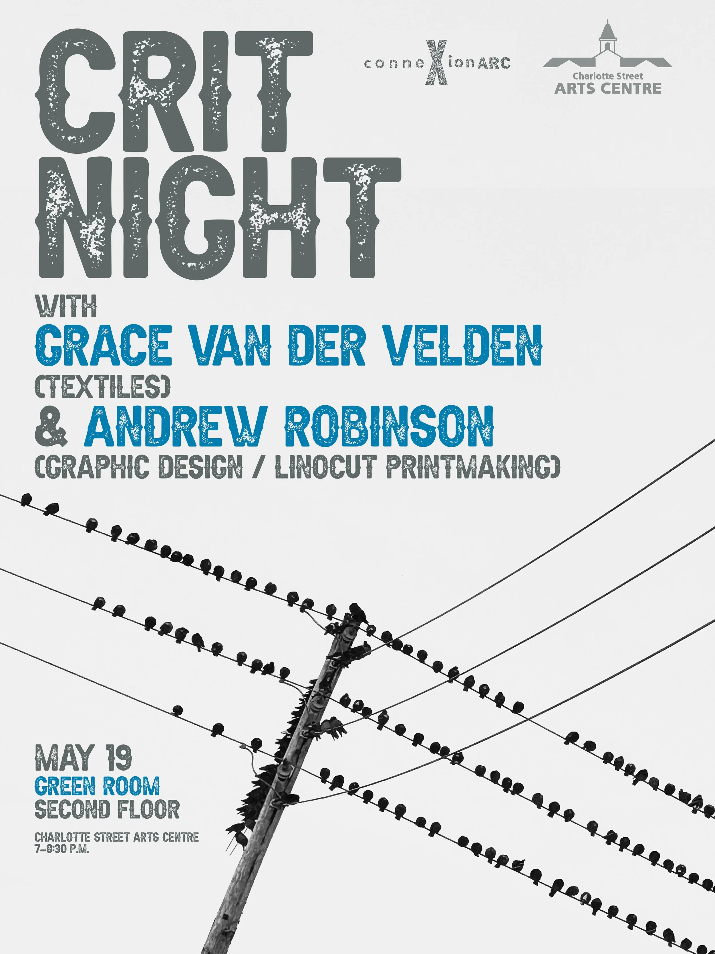 Crit Night 3 w/ Grace Van Der Velden and Andrew Robinson