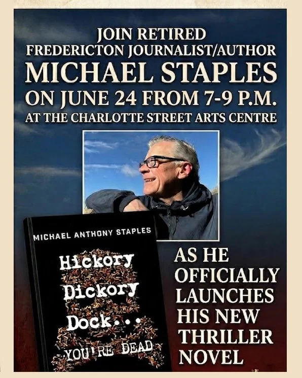 Book Launch: Michael Staples' Hickory Dickory Dock...You're Dead