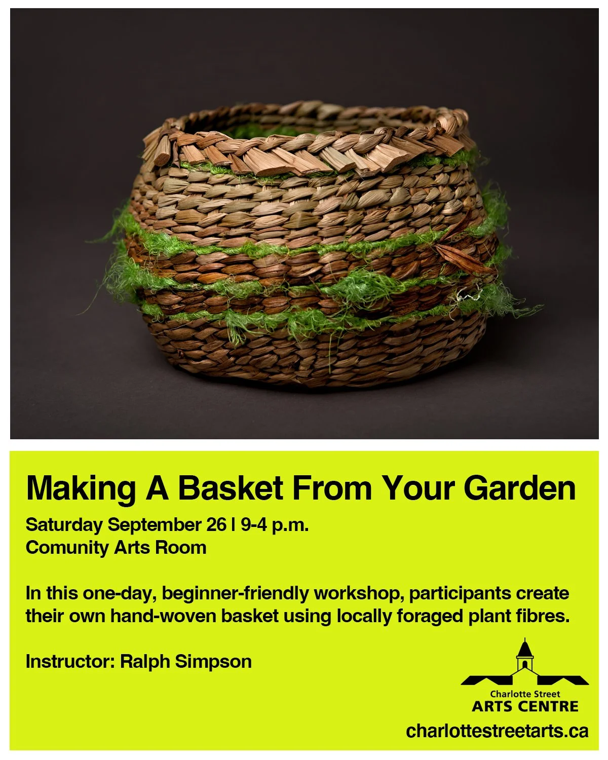 Making A Basket From Your Garden