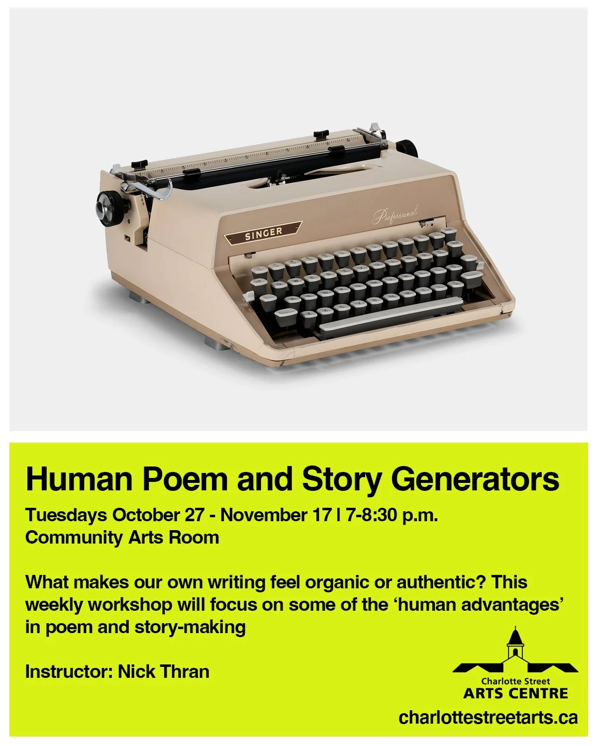 Human Poem and Story Generators