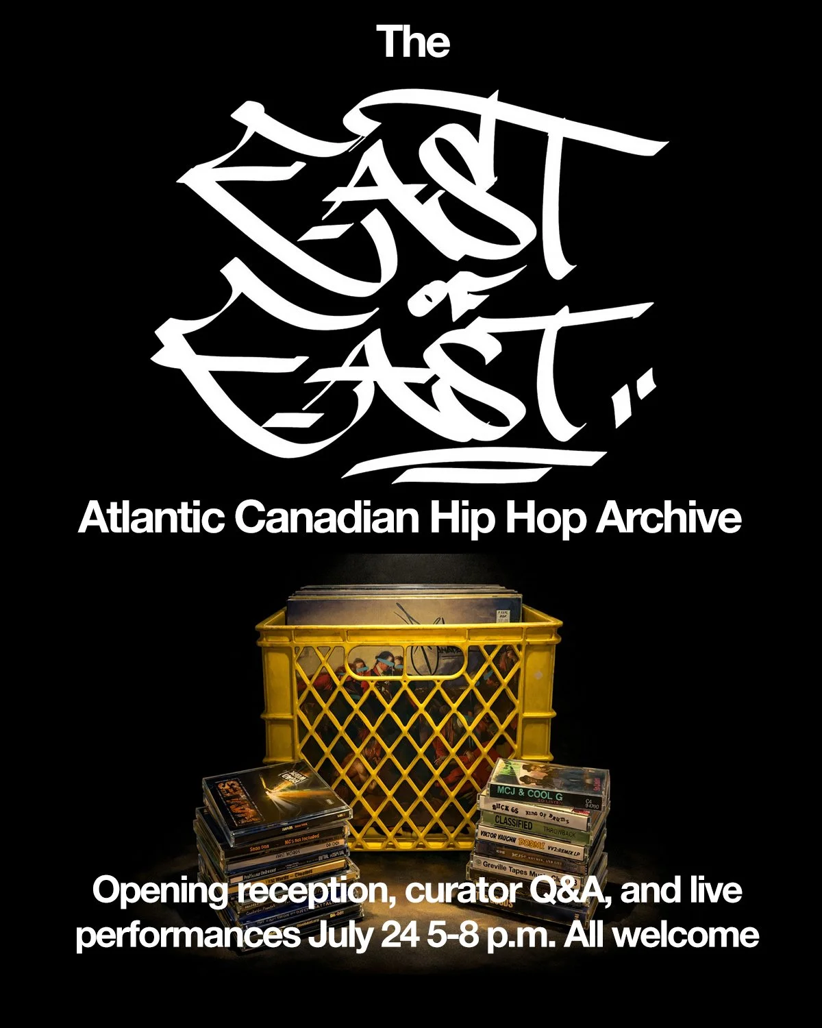 Opening Reception: The East of East Atlantic Canadian Hip Hop Archive