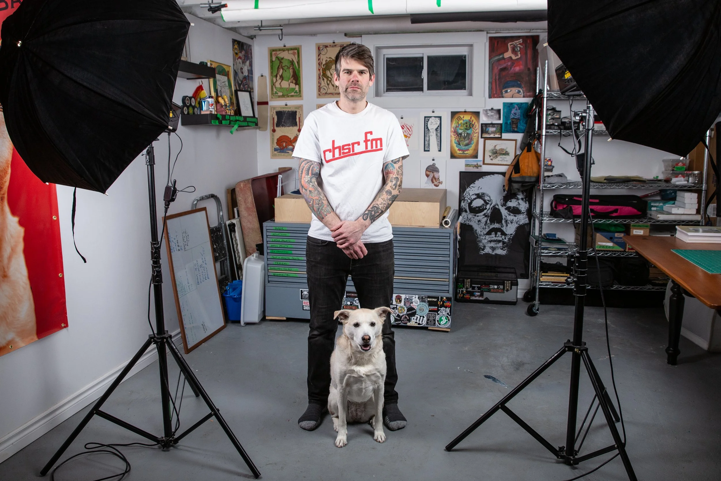 Charlotte Glencross Scholarship for Professional Development in the Arts Awarded to Fredericton Photographer Mike Erb.
