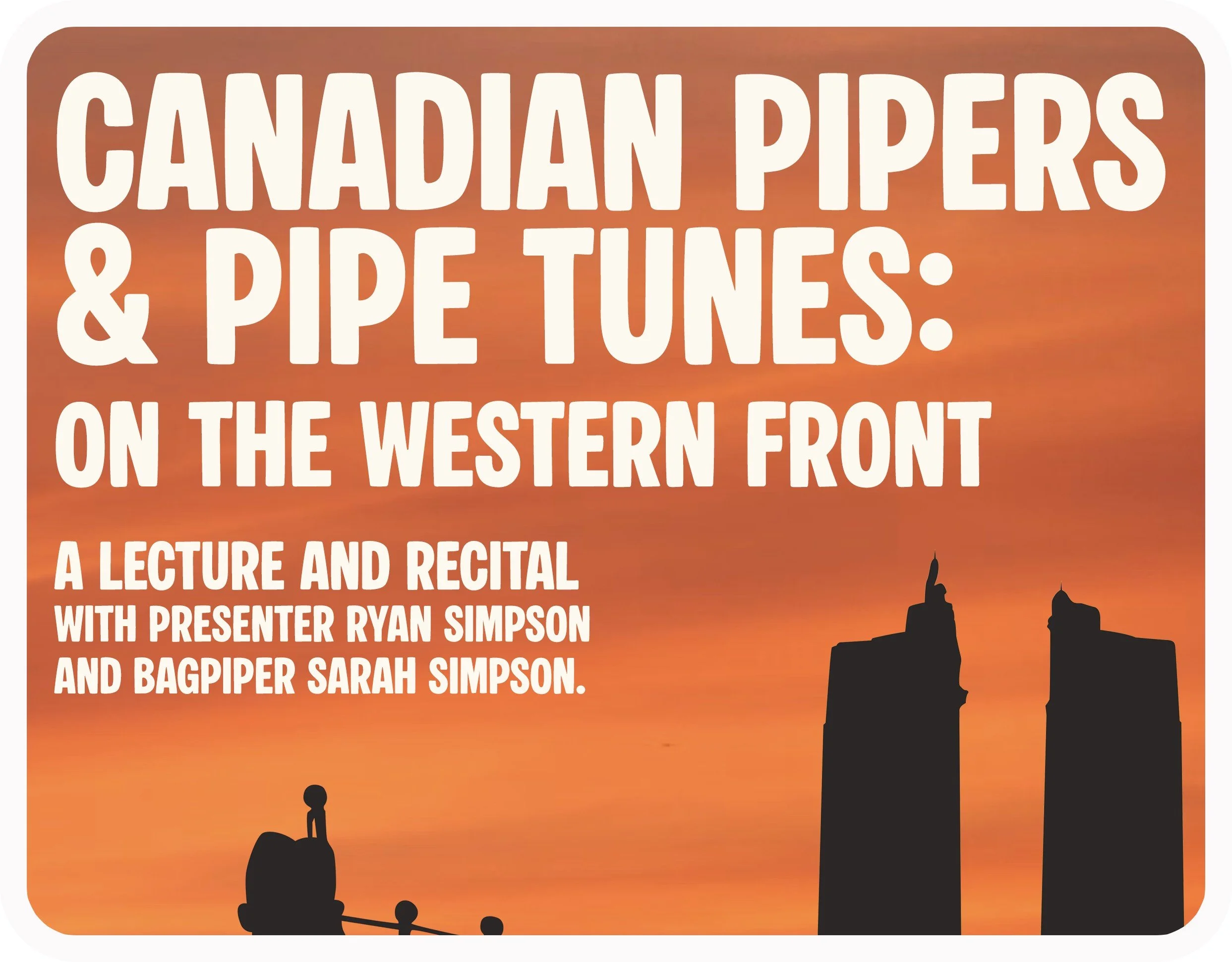 Canadian Pipers and Pipe Tunes: On the Western Front