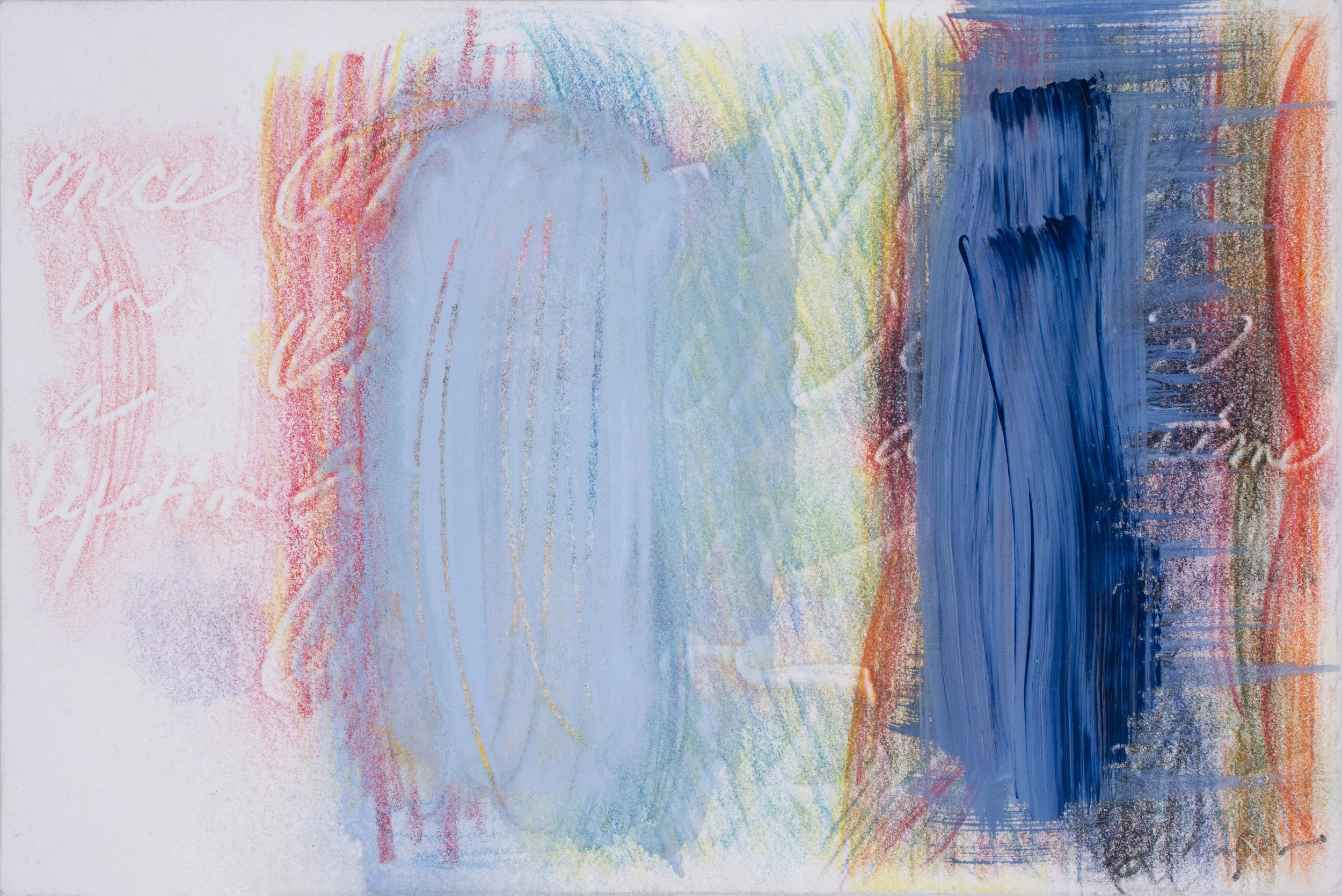 Once In A Lifetime. Colored pencil on museum board. 6" x 4".