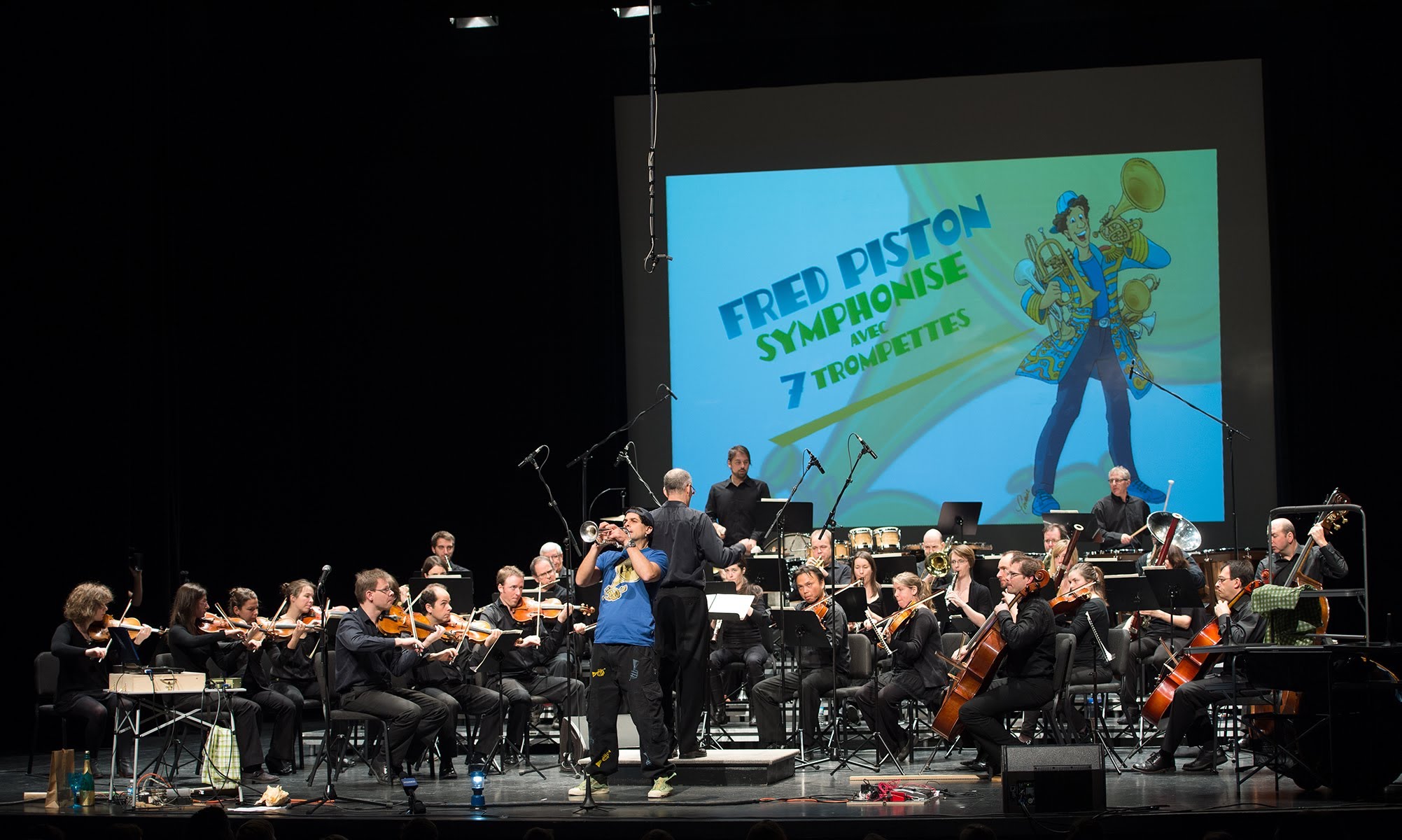   Fred Piston  avec l'Orchestre symphonique de l'École de musique de l'UdeS  (10 décembre 2017) 
