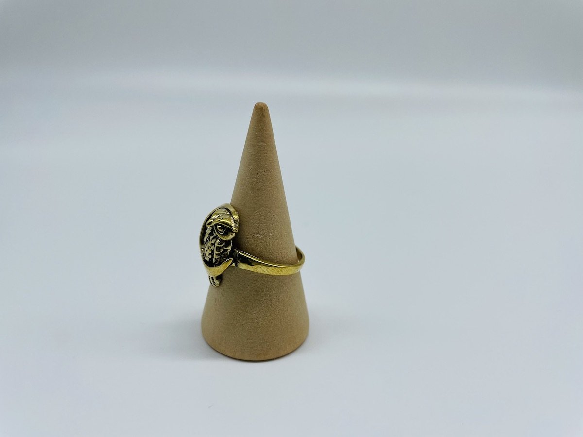 Brass Wisdom Ring