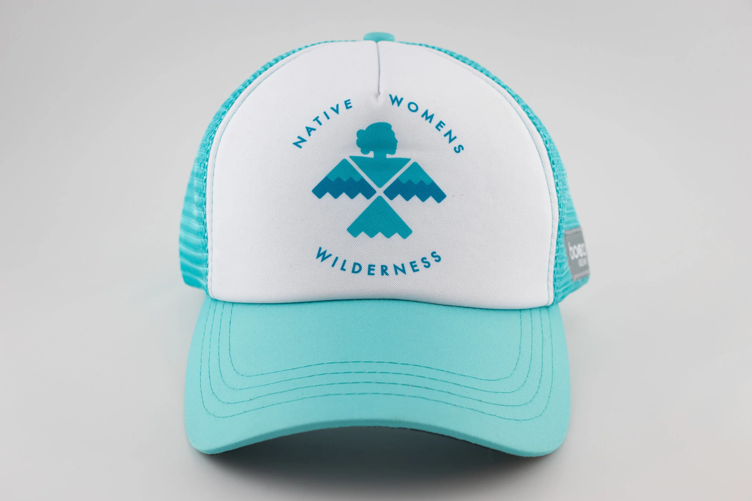 The Logo Hat in Turquoise