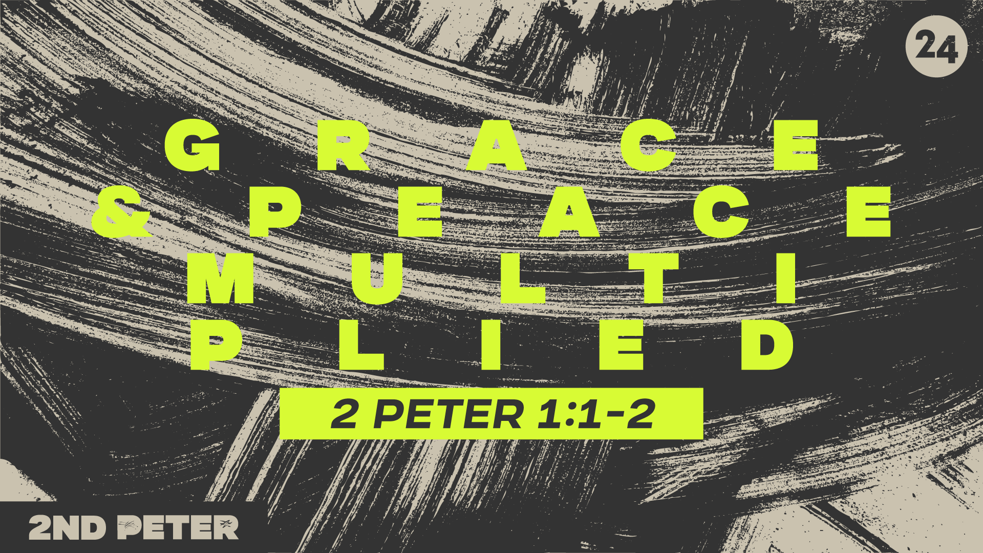 Grace &amp; Peace Multiplied - 2 Peter 1:1-2