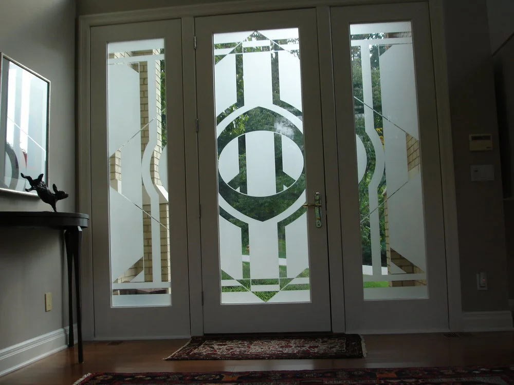 Sandblasting Your Custom Design with Us! — Art Glass Overlay