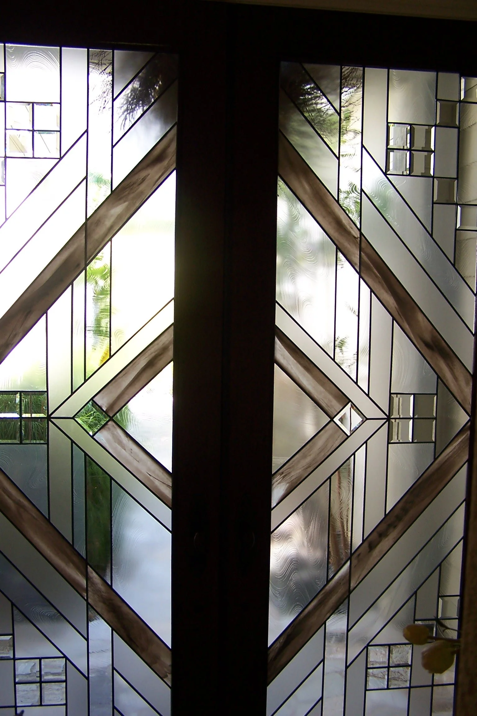 Lead and Bevel in Art Glass — Art Glass Overlay