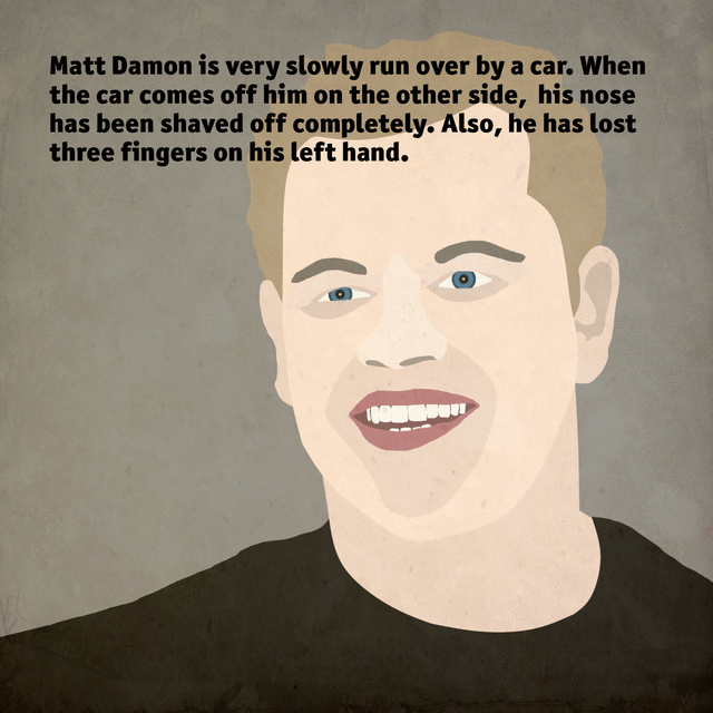 Matt Damon's Nose
