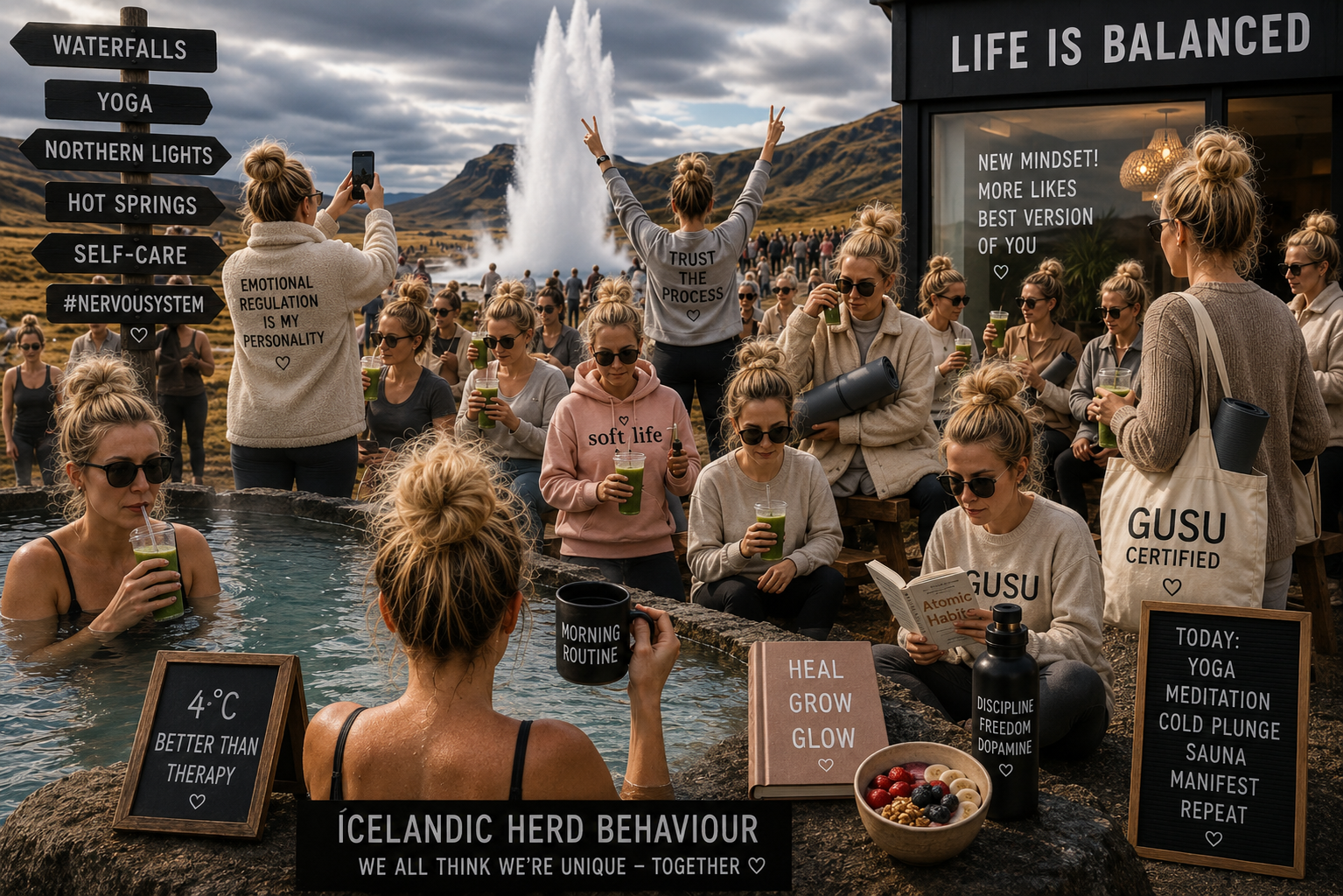 AI picture that demonstrates Icelandic Heard Behaviour in 2026