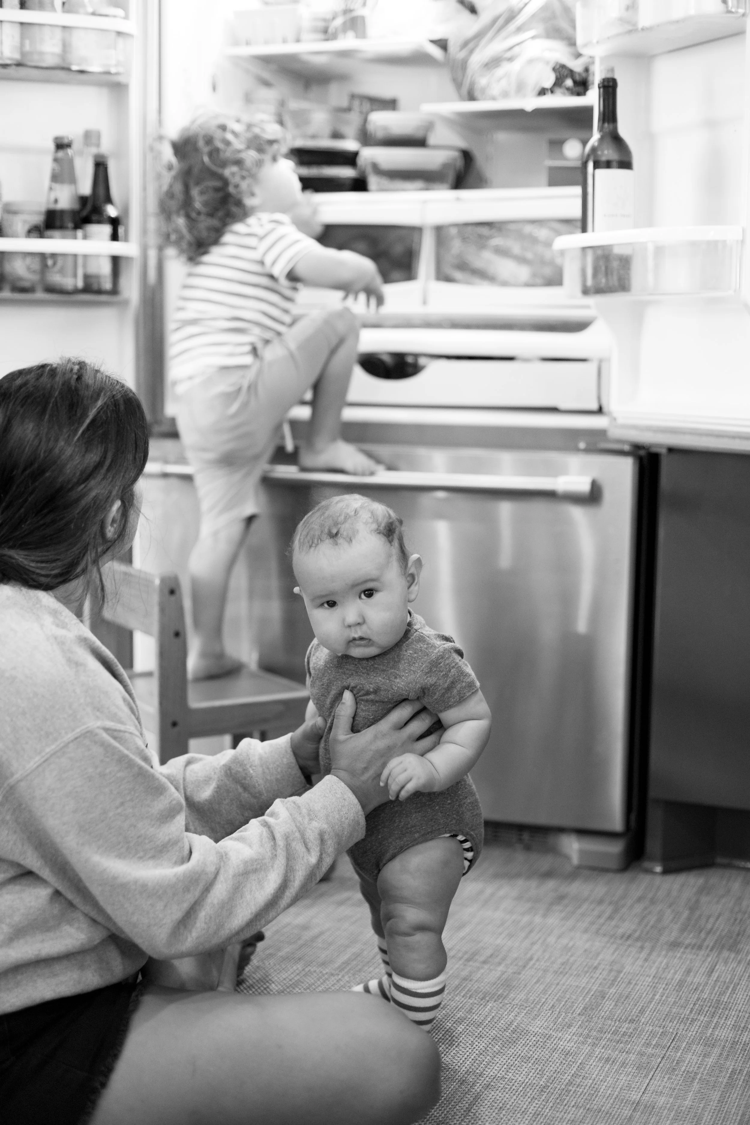 "Dude, I can't wait til I'm big enough to get away with that."