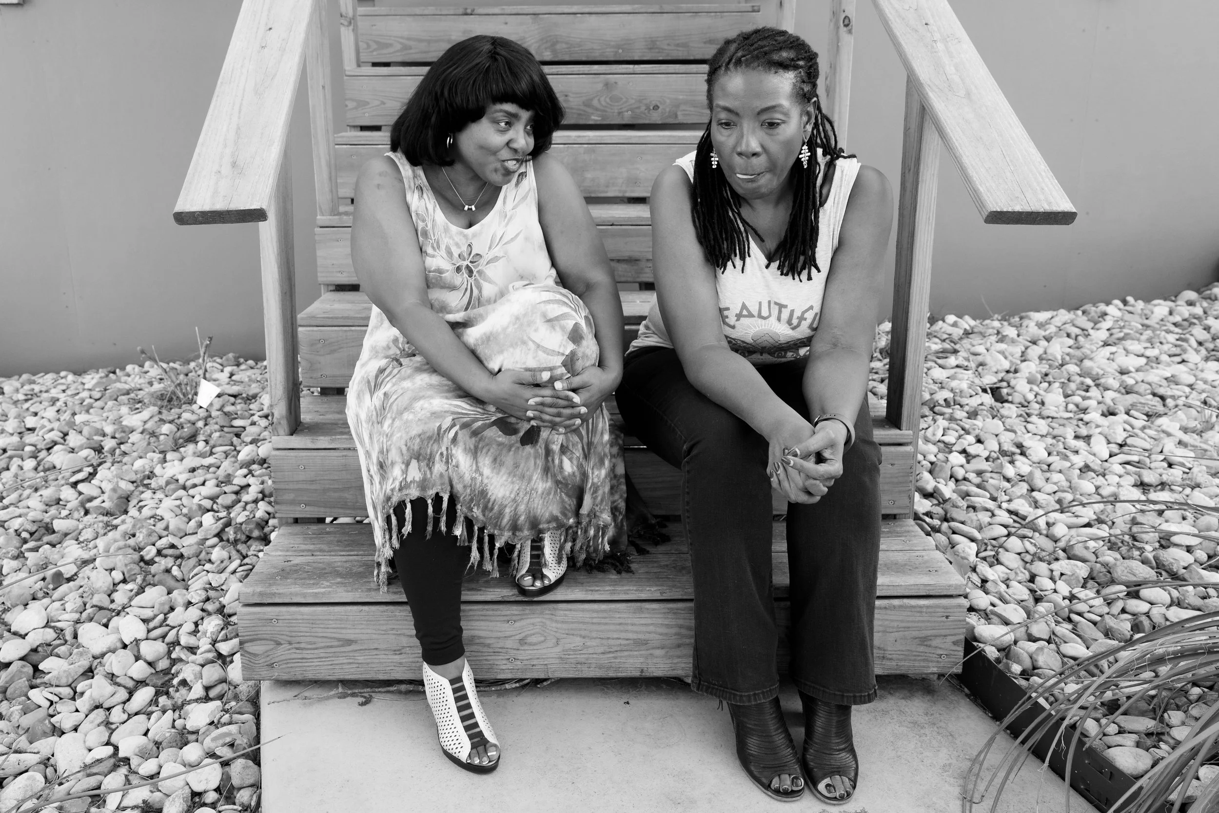 Can you tell me about losing your brother? “It was devastating. We were close in the way that, he might get on my nerves but if anyone else has a problem with him then they have a problem with me. We were close like that. When he passed, it was one of those moments where…I didn’t know if I was going to be OK. Because I never even contemplated such a thing. I was only 22. It was such a blow. I couldn’t get it out of my brain.” “And I was the one having to be at the funeral home, making the arrangements, trying to work out having him flown from Virginia to Alabama. Because I was NOT burying him in Virginia.” “And here I was the older sister, and I was thinking that they wanted me to be someone I couldn’t possibly be. But I was like, ‘I can’t help you. I can barely get myself together.’”