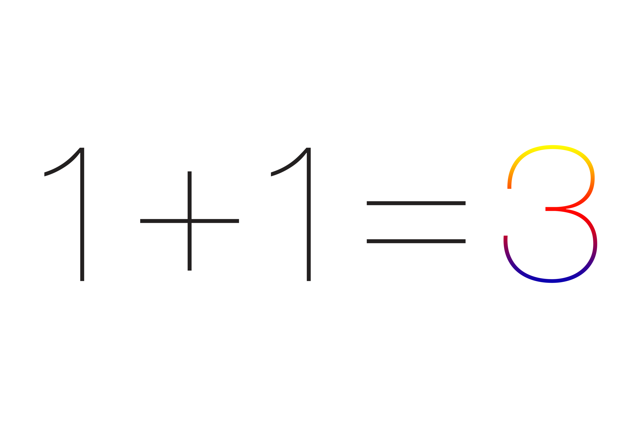 Artwork: "The Product is Greater than the Sum of All Parts"