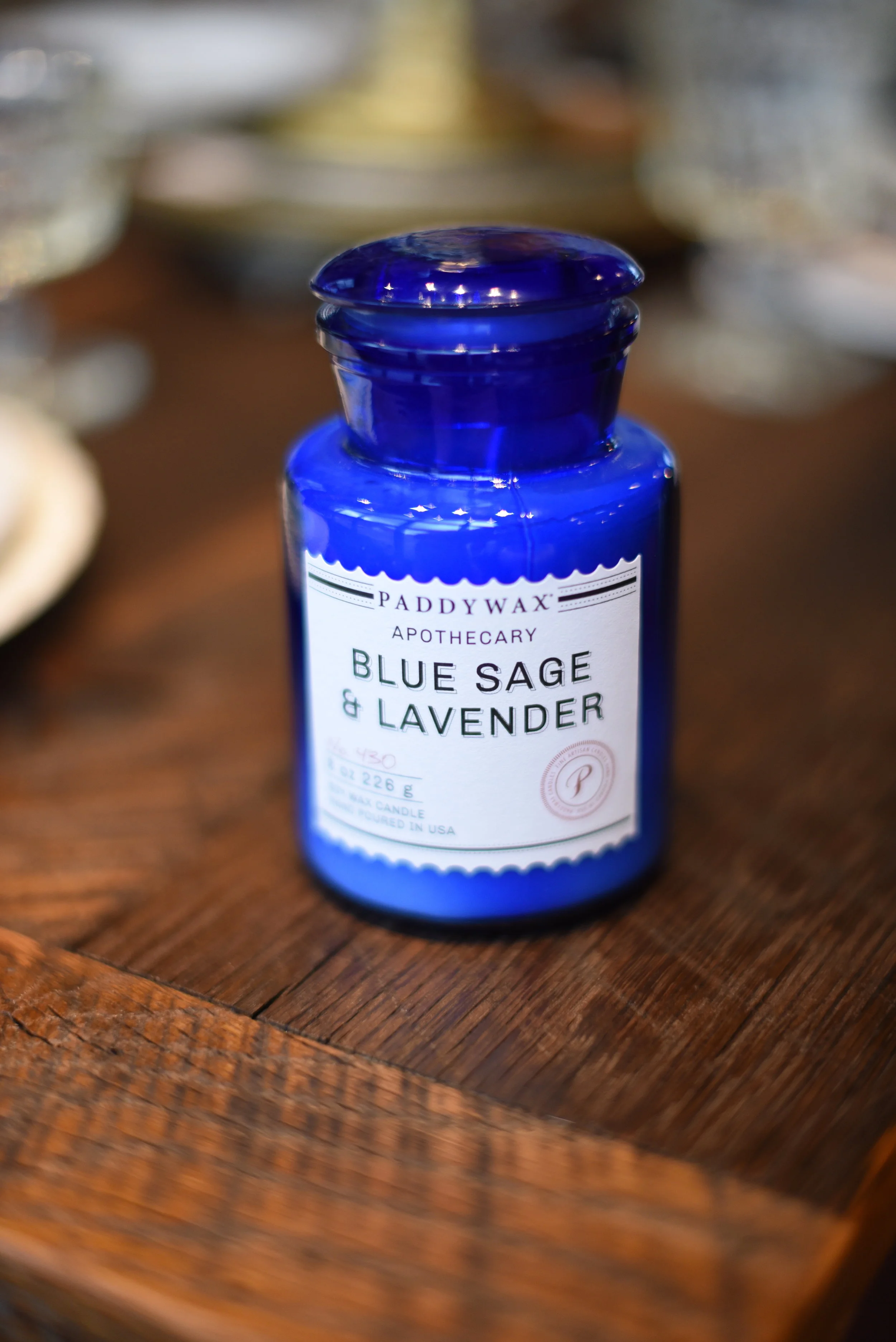  Paddywax Blue Sage &amp; Lavender Apothecary Candle&nbsp; 