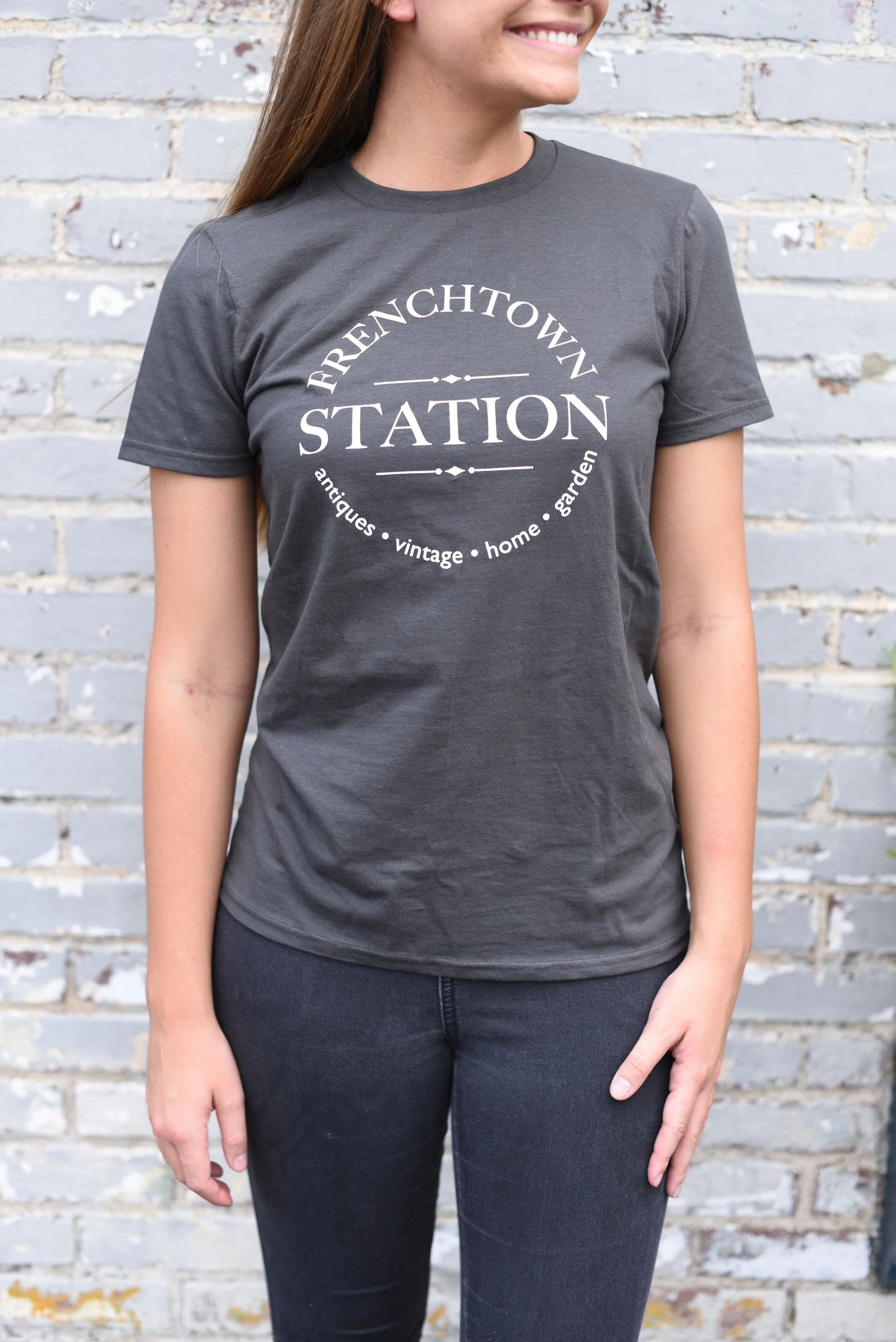  Charcoal Frenchtown Station Shirt 