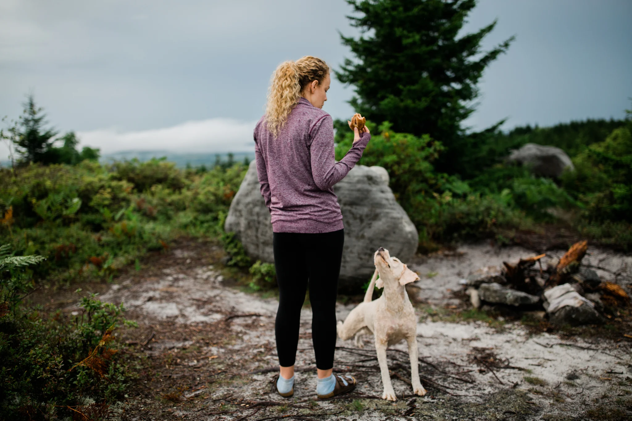 Hiking in Dolly Sods West Virginia, West Virginia adventure photographer, Dolly Sods adventures, rainy day adventures, rainy hike. A rainy backpacking trip at Dolly Sods, WV. A women-only backpacking trip in Dolly Sods