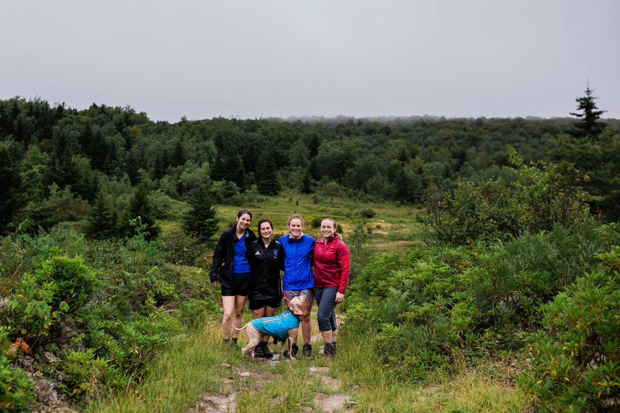 Hiking in Dolly Sods West Virginia, West Virginia adventure photographer, Dolly Sods adventures, rainy day adventures, rainy hike. A rainy backpacking trip at Dolly Sods, WV