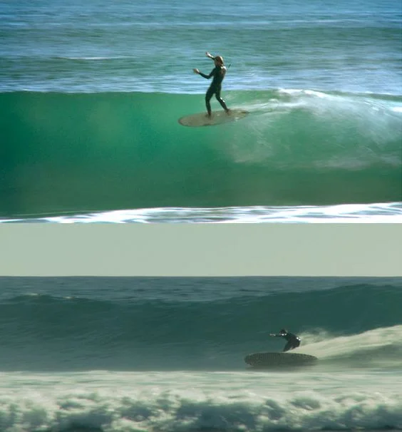 hull adherent Alex Kopps, putting it on a rail at full speed, Rincon