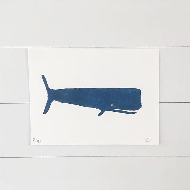 Taking the opportunity while away from the shop to work on some prints ~ acrylic on paper, 9 x 12 // dm for pricing and framing options cheers 
#stencilart #whale #homework