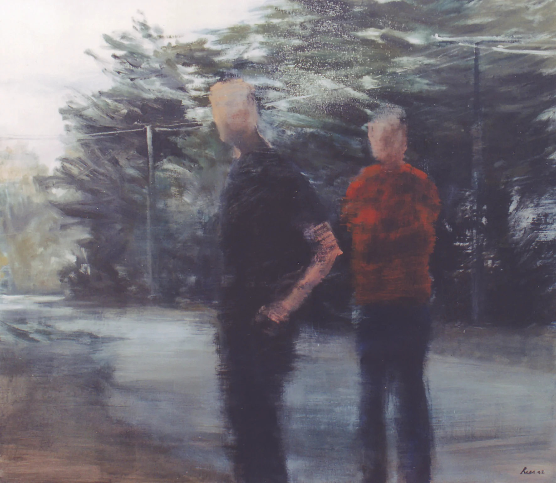 Figures and Roadside Foliage - Impression Two