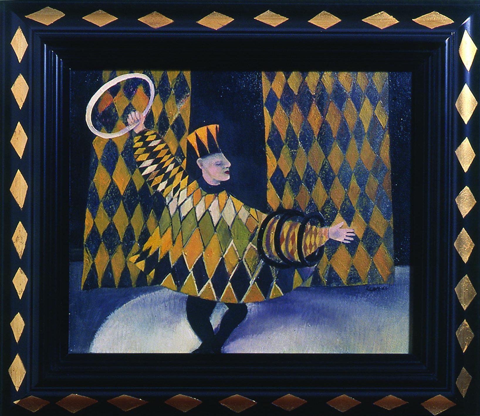 The Harlequin Hoop Dancer