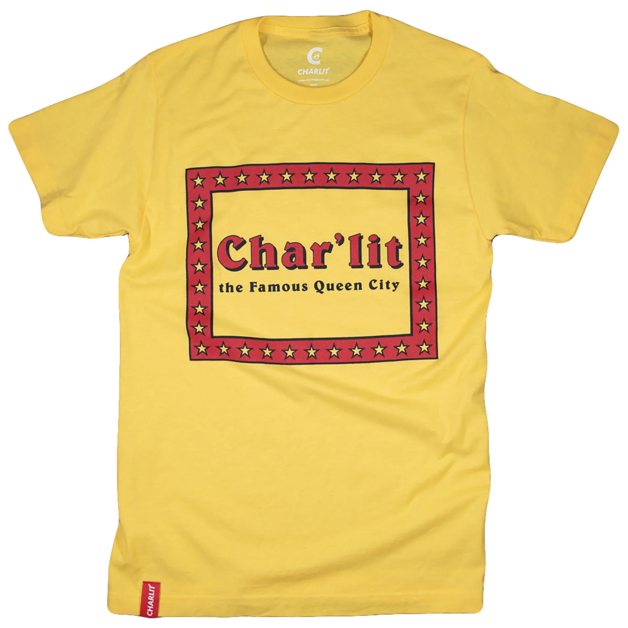 charjangles tee - yellow