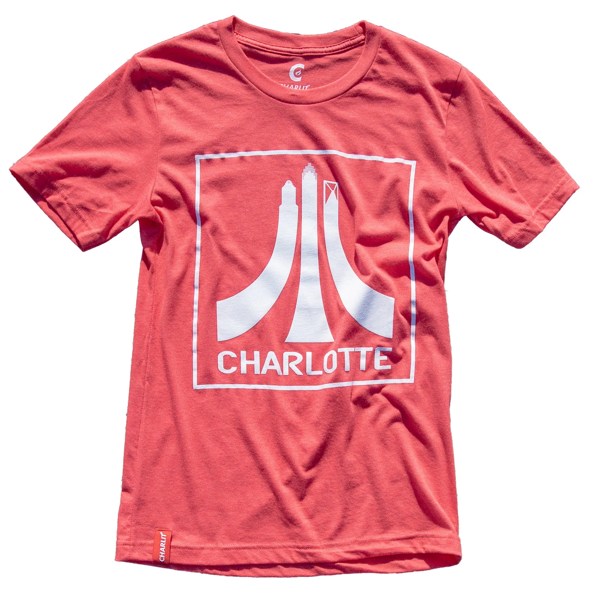 chatari tee - heather red