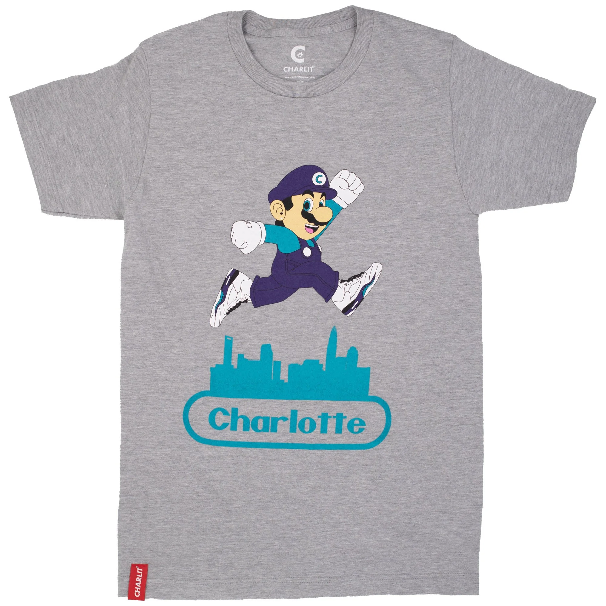 air charlotte tee - heather grey