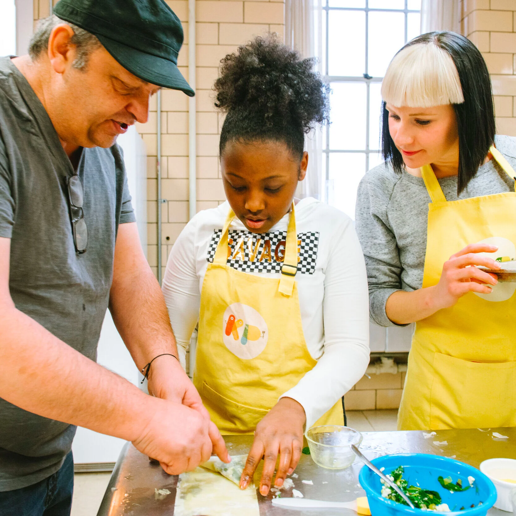 Spinach and Leek Phyllo Pies