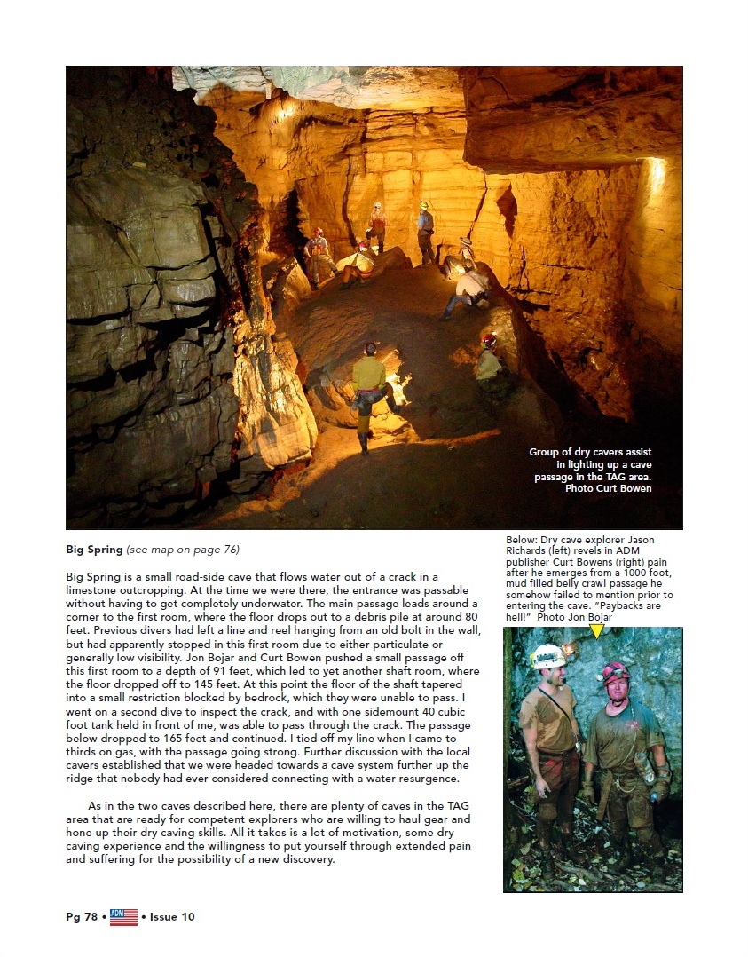 Download all of the Advanced Diver Magazine issues here: http://www.advanceddivermagazine.com/