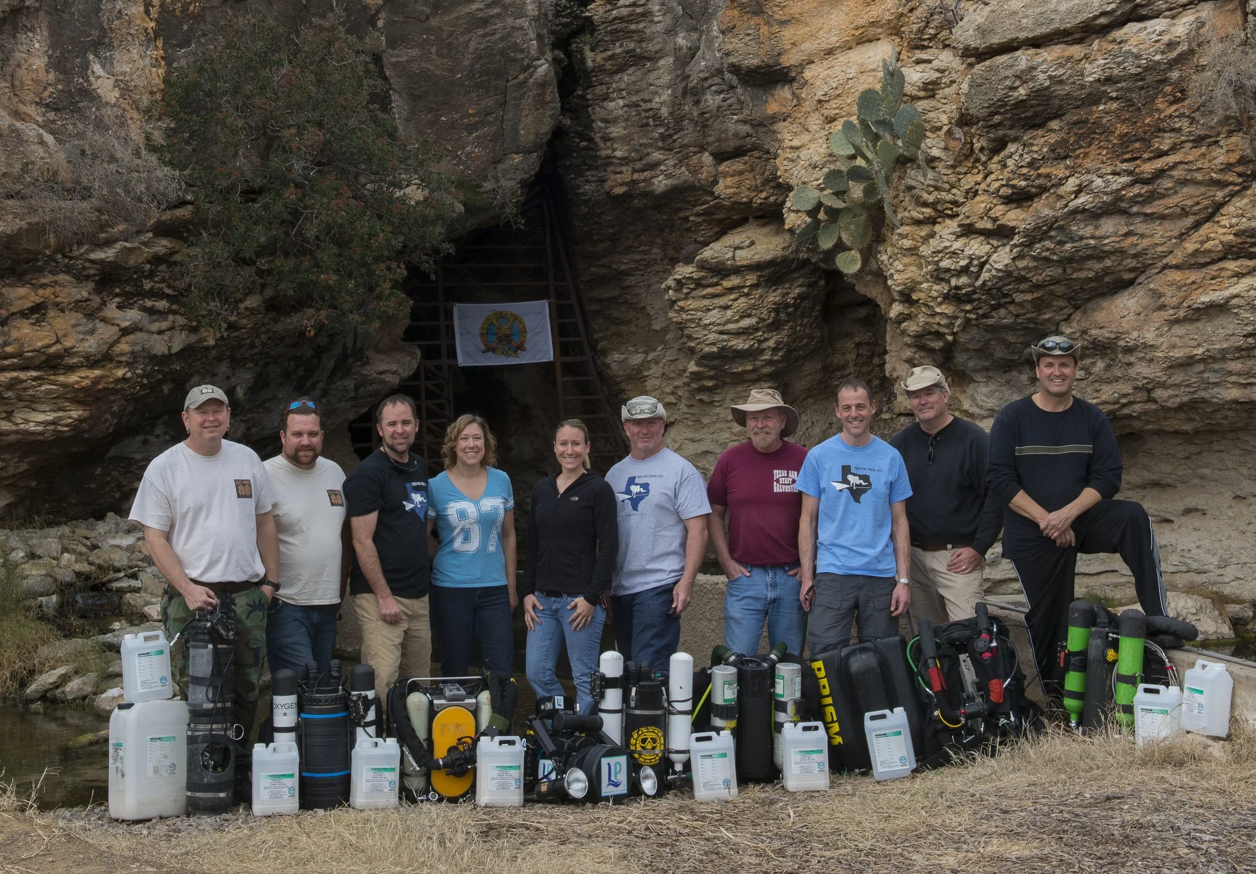 The whole crew for 2013