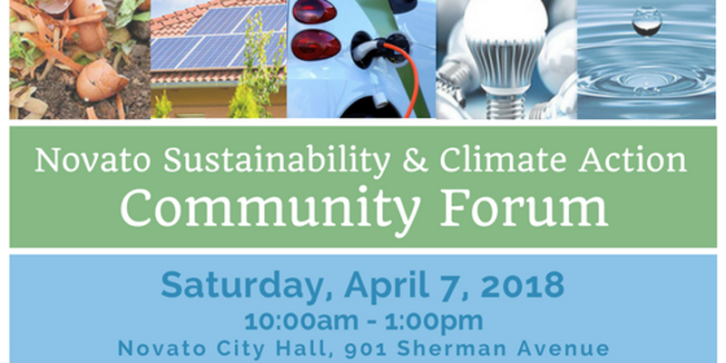 Novato Sustainability & Climate Action Community Forum