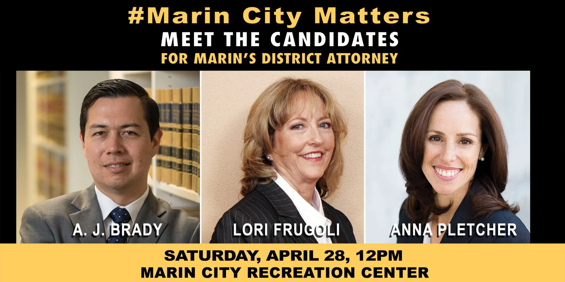 Marin City DA Candidate Forum