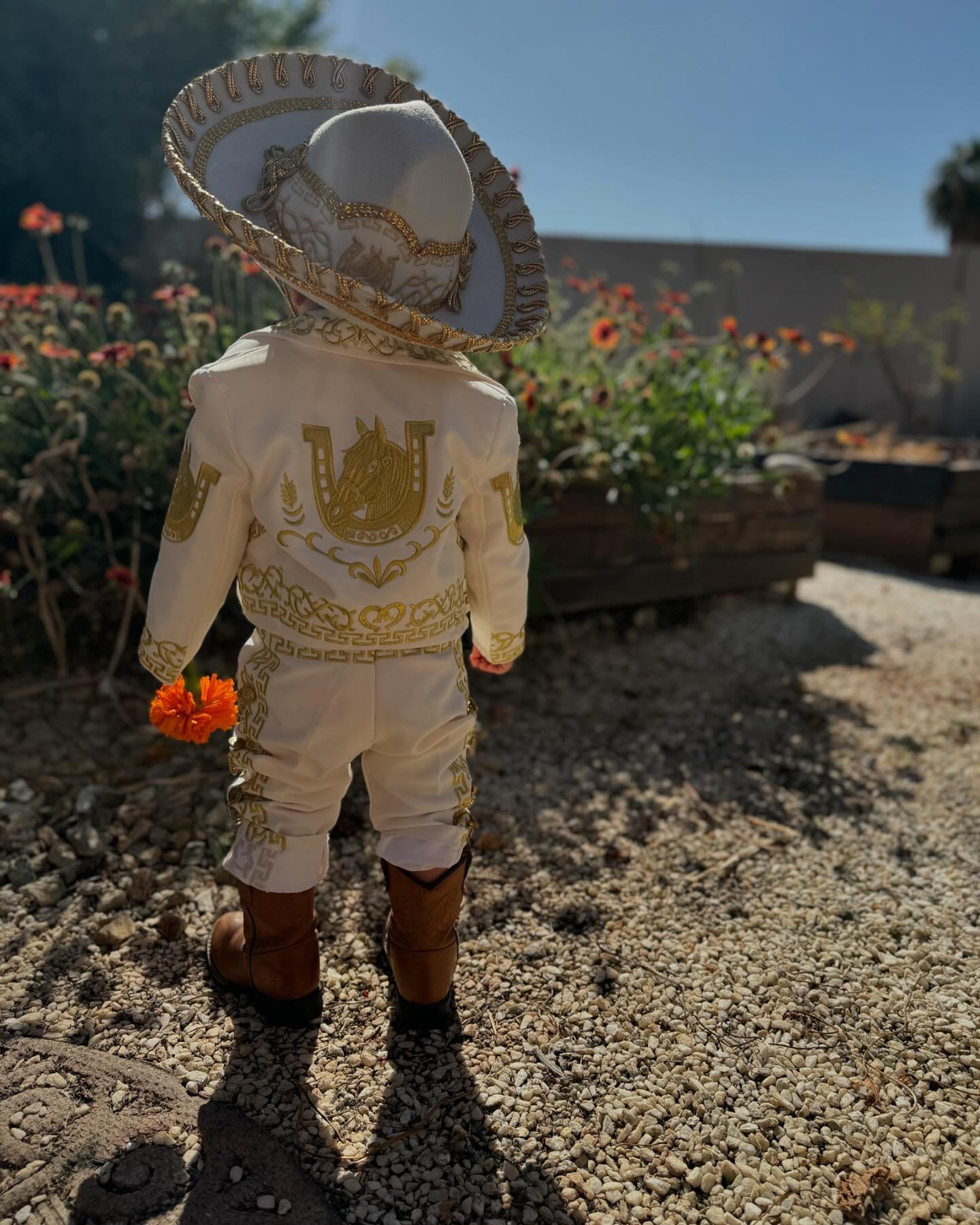 Photo dump of my little mariachi boy, only a month late 😅 #3rdbabyproblems