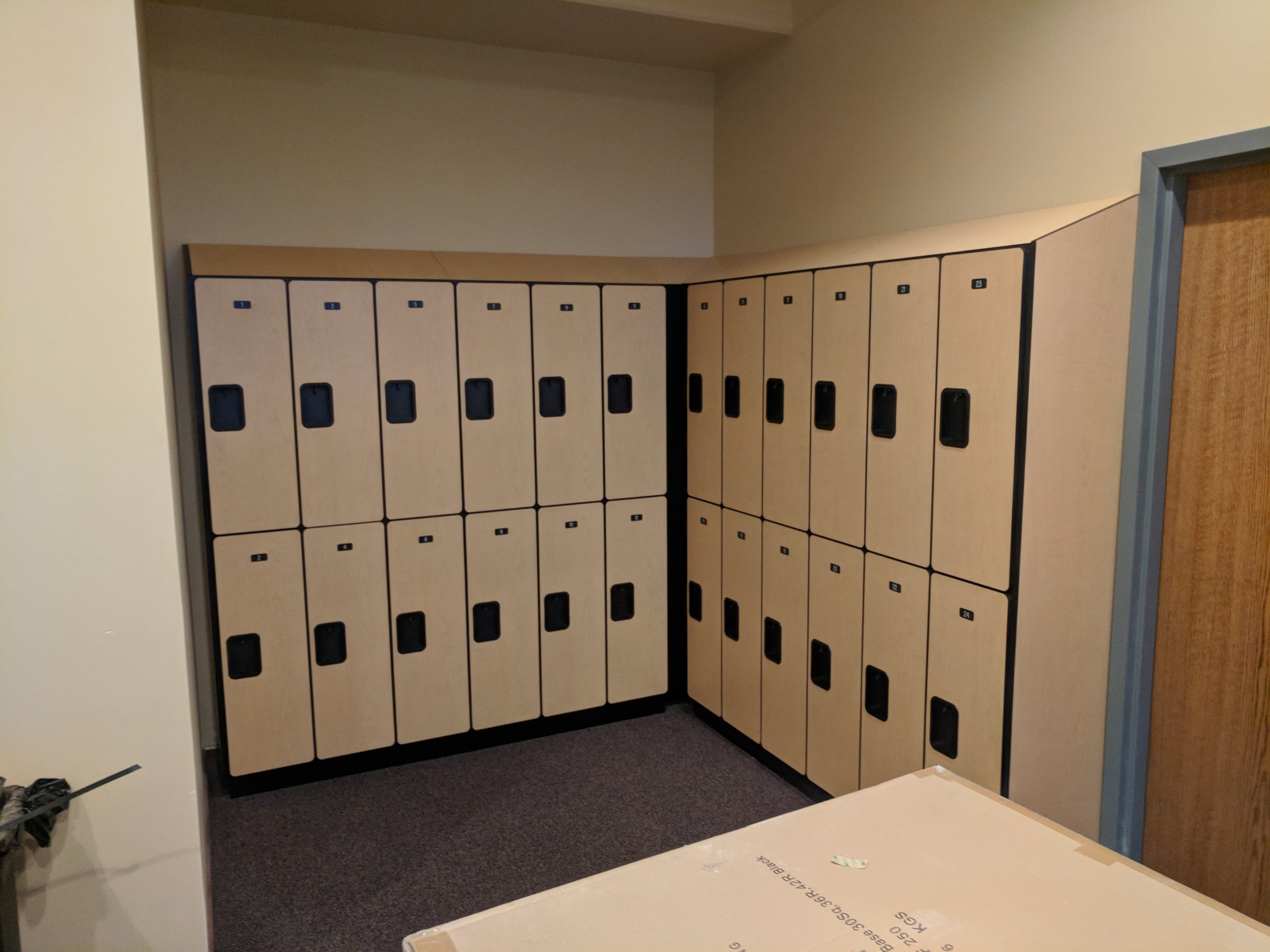 Staff Lockers