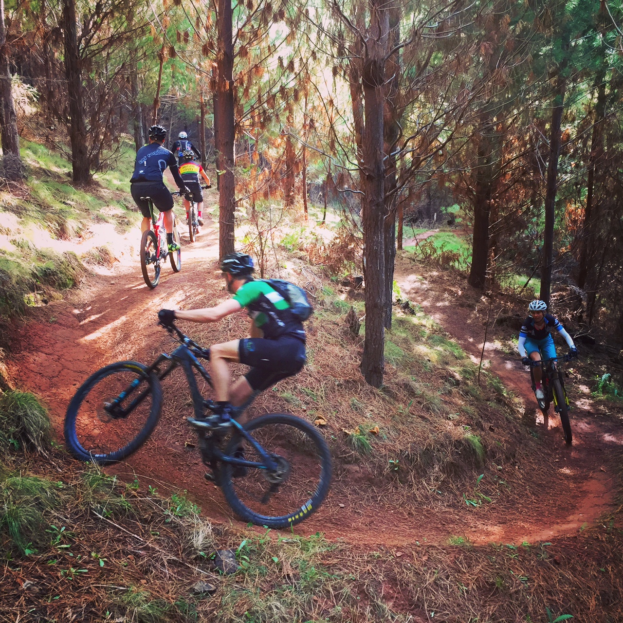 Mountain biking in Bright