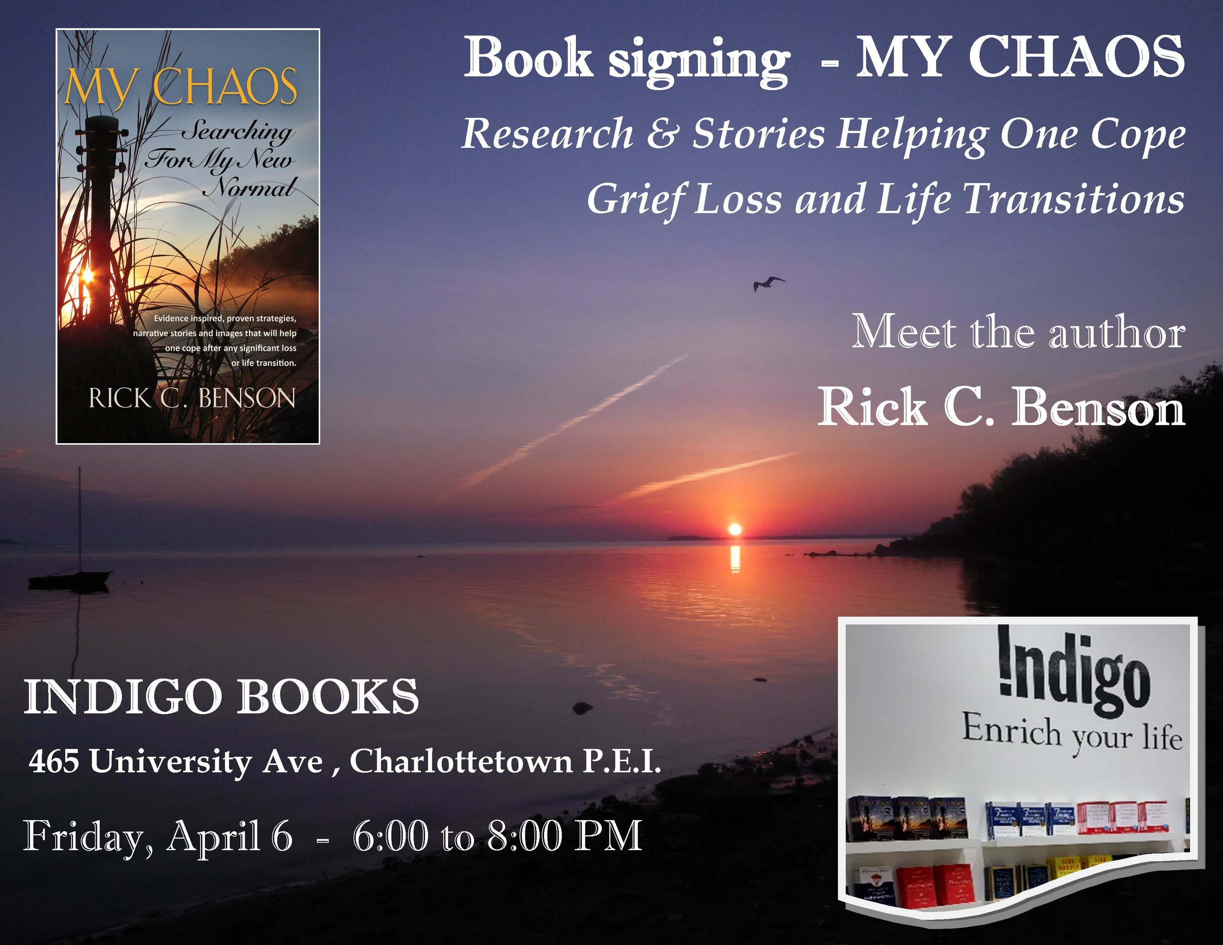 Charlollottetown PEI Book Signing