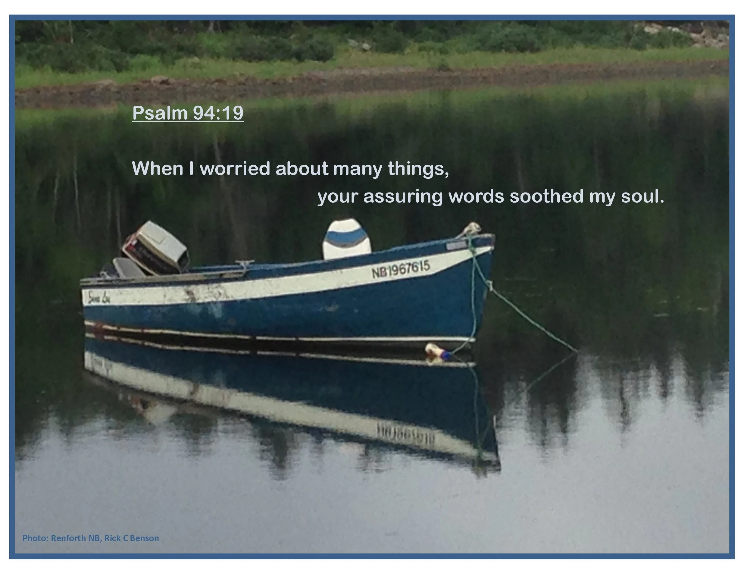 Comfort in time of spring flooding