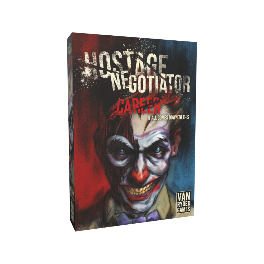 Hostage Negotiator Base+Career Exp+All 12 Booster Packs Van Ryder Games SEALED 