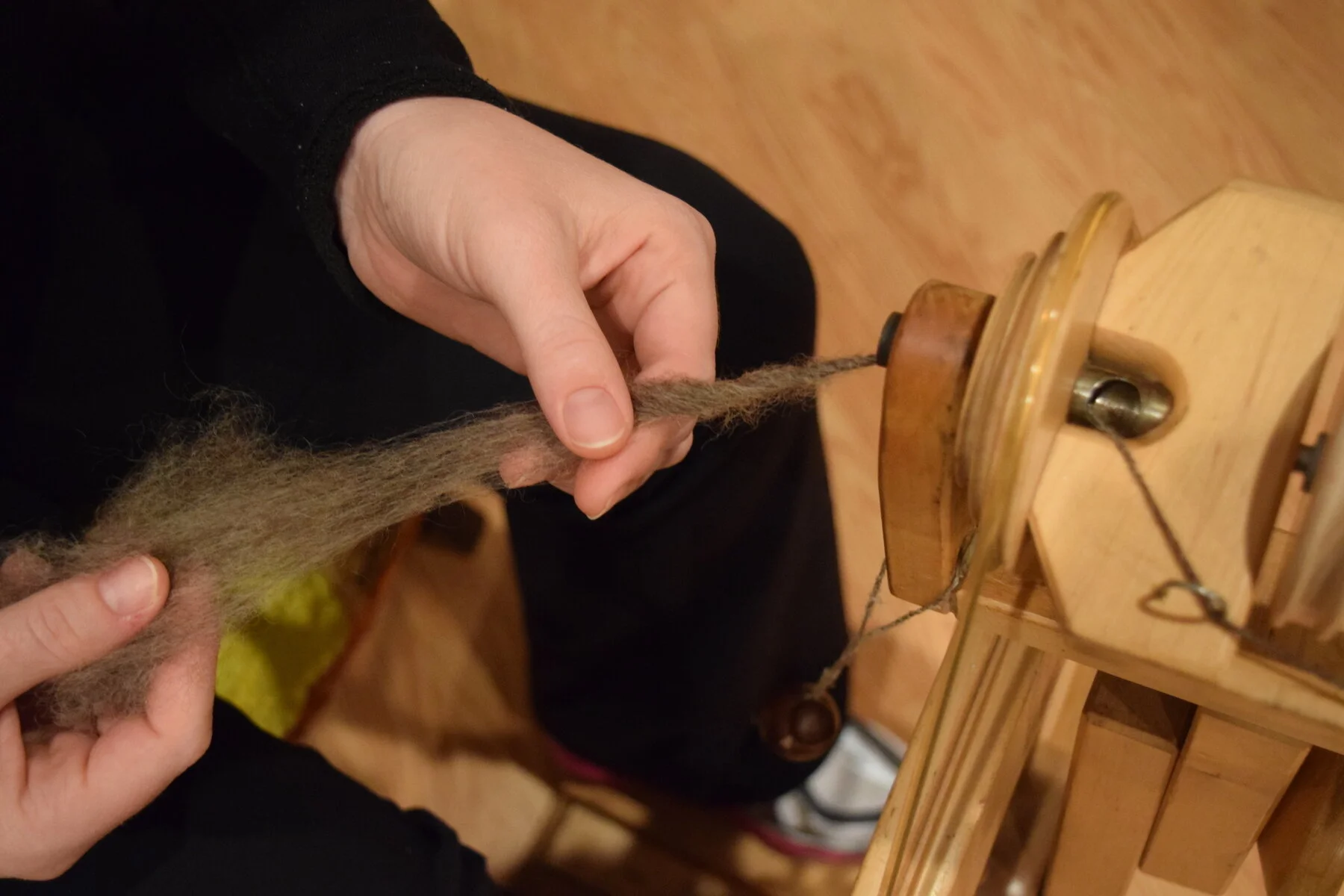 Beginning Wheel Spinning