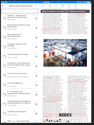 Hito Steyerl, Politics of Art: Contemporary Art and the Transition to Post-Democracy, annotated, 500% speedup