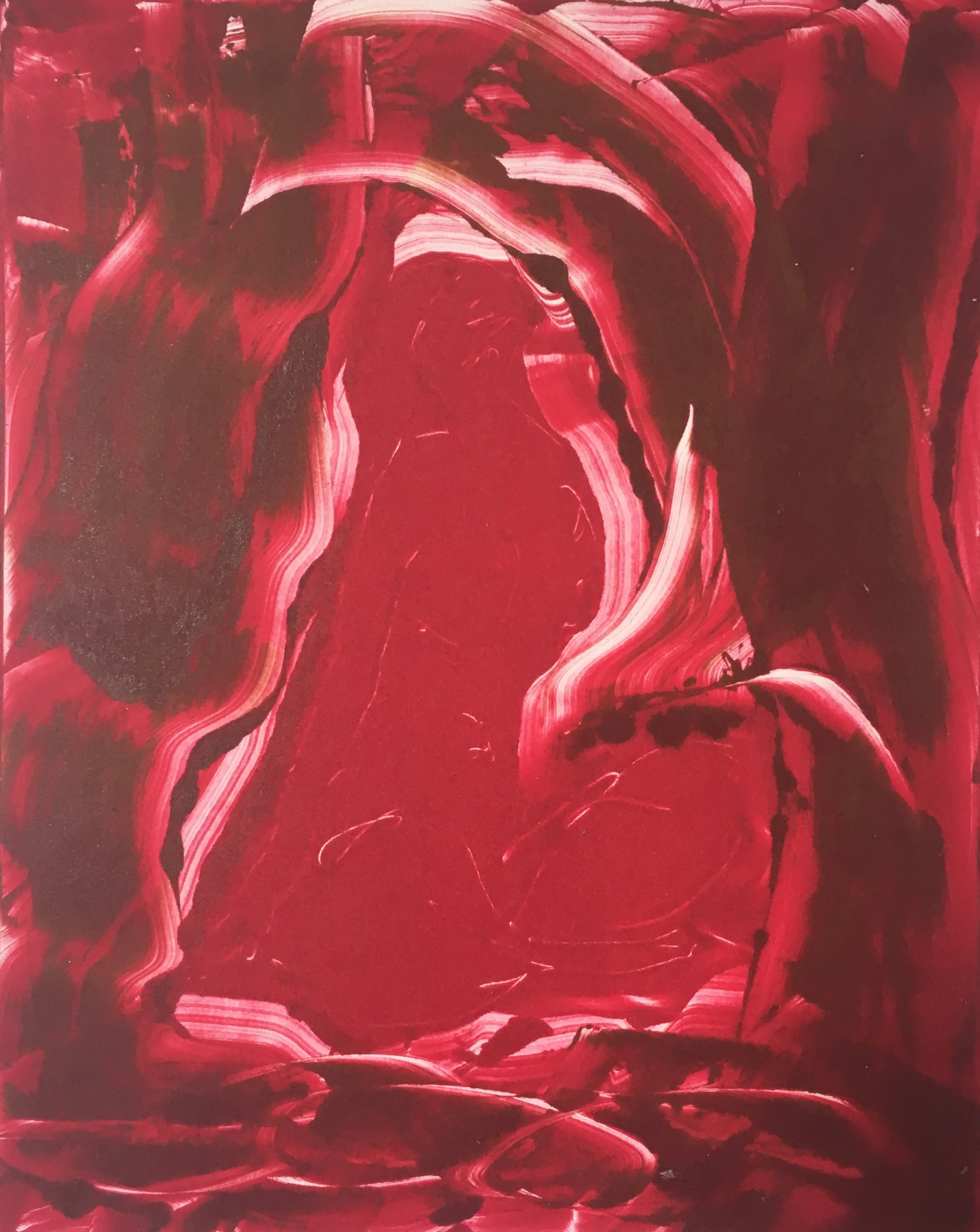 Untitled Study in Sea of Red
