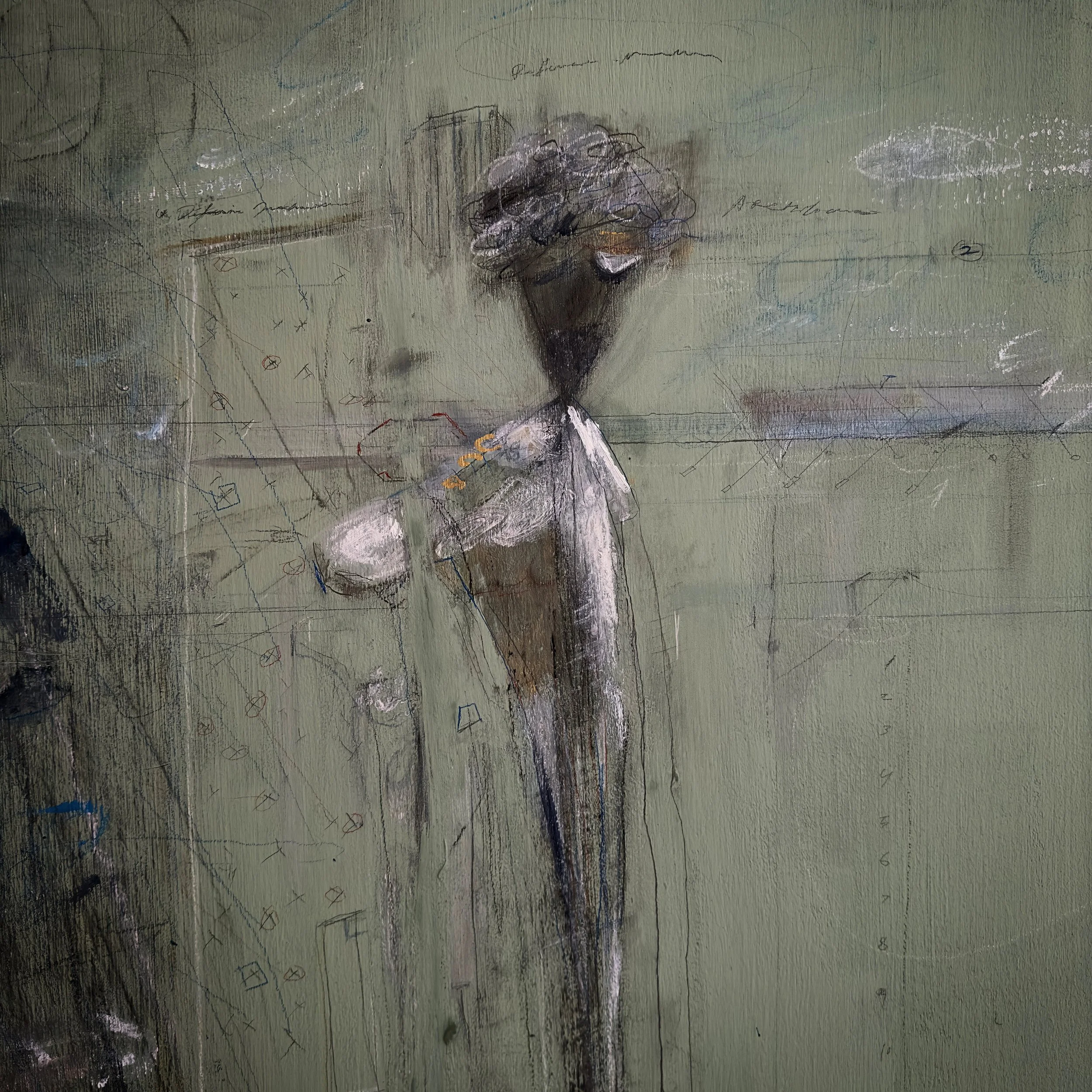 figuration - contemporary - post modern art - Jet Le Parti - visual artist - painted in 2023